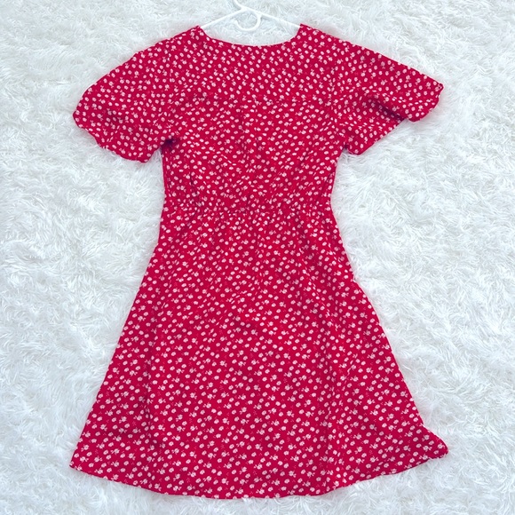 Red Summer Dress - Picture 4 of 5